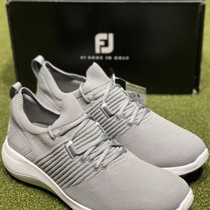 FootJoy FJ Flex XP Spikeless Golf Shoes 56273 Gray 11.5 Medium (D) New #86071