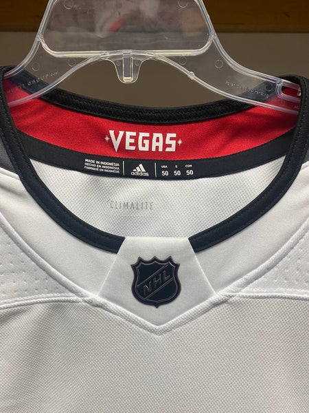 Vegas Golden Knights NHL Adidas White Men's Authentic Goalie Cut Jersey