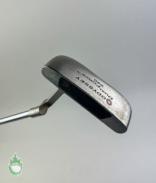 Used Right Handed Odyssey Dual Force 990 Putter Steel Golf Club 34" Winn Grip