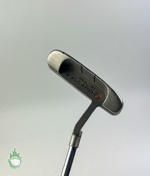 Used Right Handed Odyssey Dual Force 990 Putter Steel Golf Club 34" Winn Grip