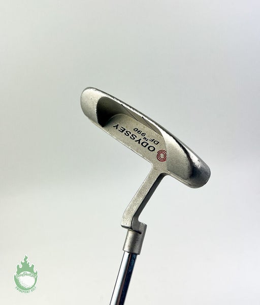Used Right Handed Odyssey Dual Force 990 Putter Steel Golf Club 34" Winn Grip