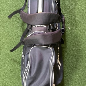 Taylormade Carry Bag Black 4-Way Divide Dual Strap Golf Bag