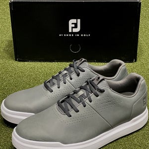 FootJoy Contour Casual Spikeless Golf Shoes 54087 Charcoal Size 11 Wide #83302