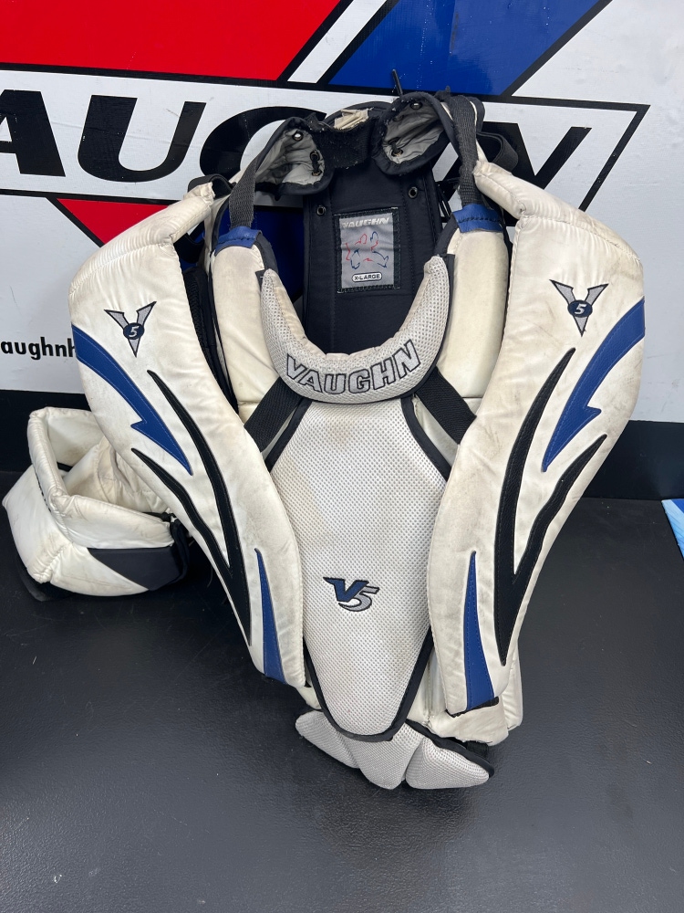 Used Vaughn Goalie Chest Protector