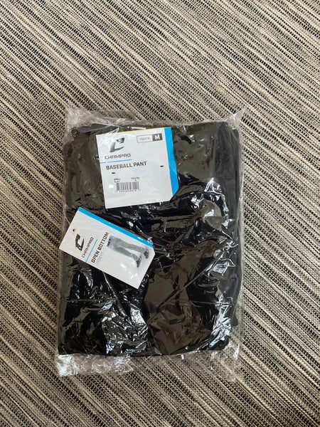 Black New Medium Champro Game Pants