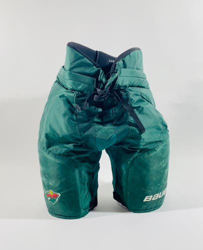 Large +1" Bauer Supreme Pro NHL Pro Stock Pants - Minnesota Wild, Eric Staal #2
