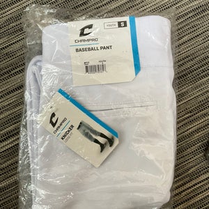 White New Small Champro Game Pants