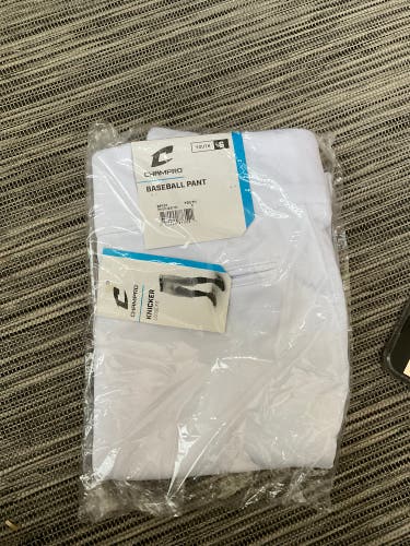 White New Small Champro Game Pants