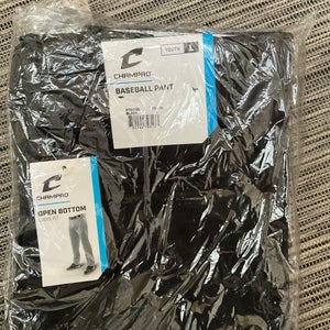 Black New MEdiumChampro Game Pants