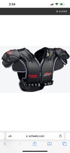 Riddell Adult Power JPX+ Football Shoulder Pads