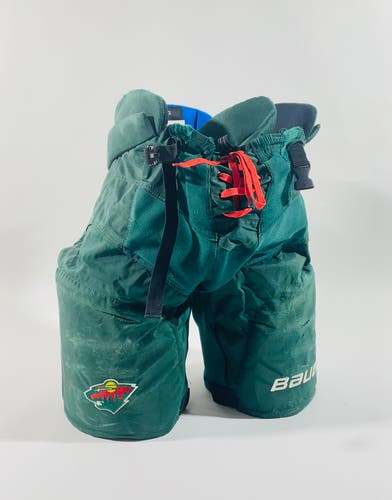 Large Bauer Nexus Pro NHL Pro Stock Pants - Minnesota Wild, Niederreiter