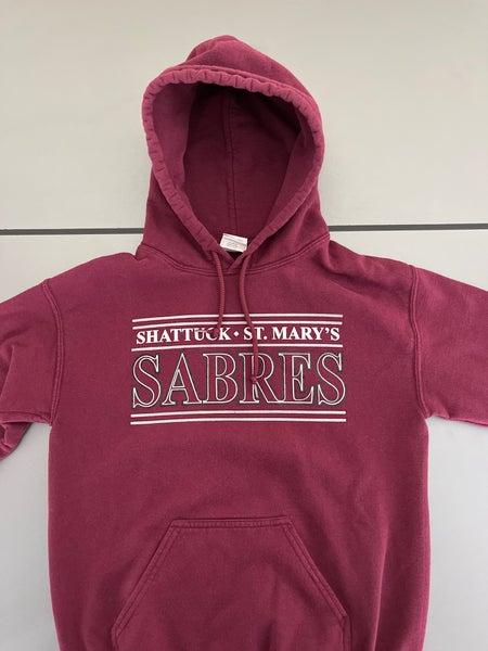 Shattuck St Mary’s unisex Adult Small hooded sweatshirt Sabres hockey SSM