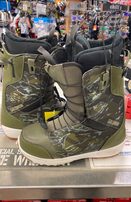 Salomon Launch Used Size 9.0 (Women's 10) Men's Snowboard Boots