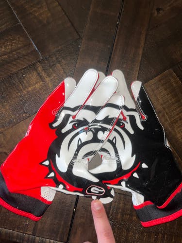 White Adult XL Nike Superbad Gloves