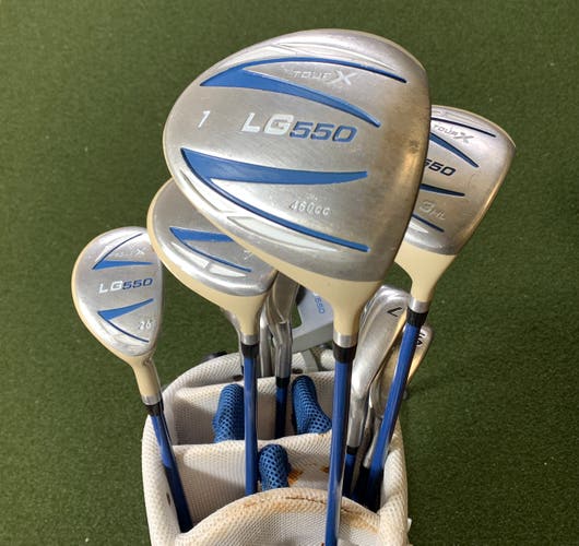 Merchants of Golf LG550 Set 1W, 3W, 7W, 5H, 6-9i, PW, SW, Putter Stock Ladies RH