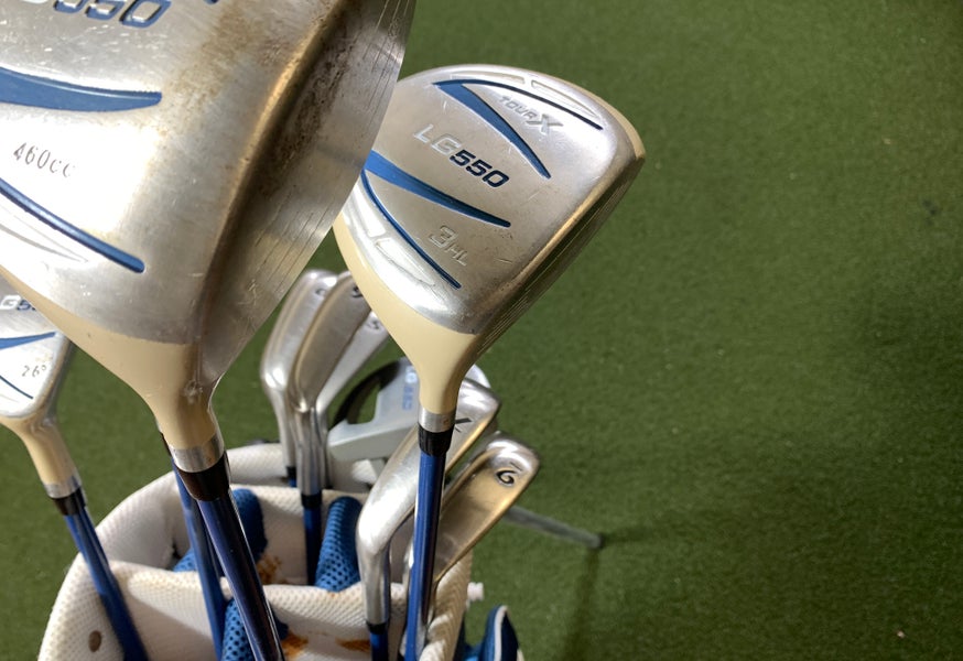 Merchants of Golf LG550 Set 1W, 3W, 7W, 5H, 6-9i, PW, SW, Putter Stock Ladies RH