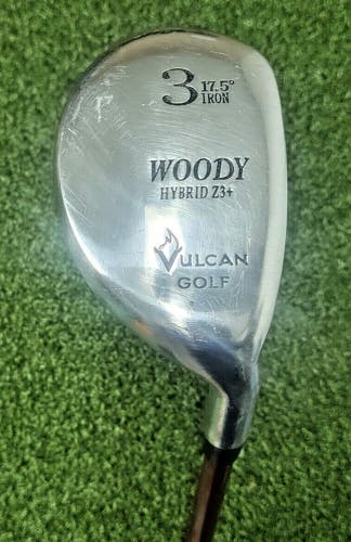 Vulcan Golf Woody Z3+ 3 Hybrid 17.5*  /  RH  / Regular Graphite ~40.25" / jd0985