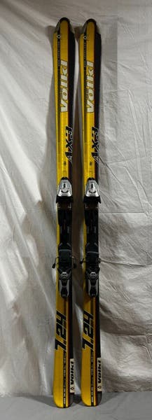 Volkl 724 AX3 177cm 108-70-96 r=19.2m Skis Marker Titanium 1200
