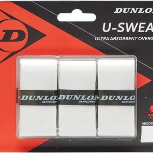 Dunlop Sports U Sweat Tennis Overgrip, White