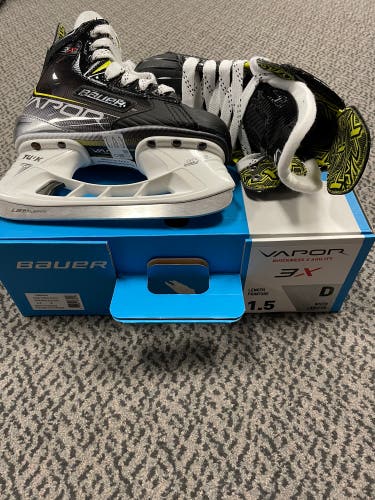 Bauer Vapor 3X size 1.5 D width skate