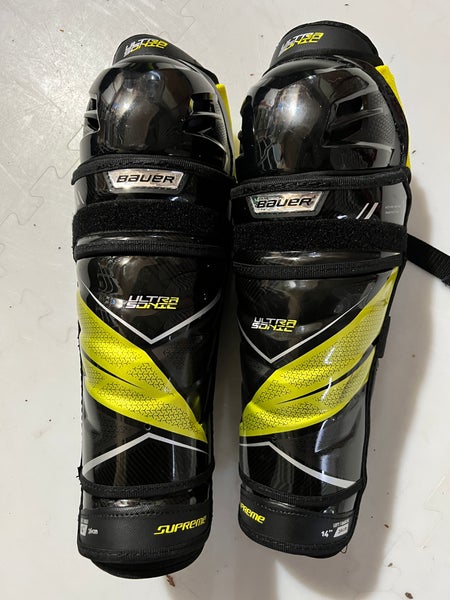 Bauer Supreme ultrasonic Shin Pads 14"