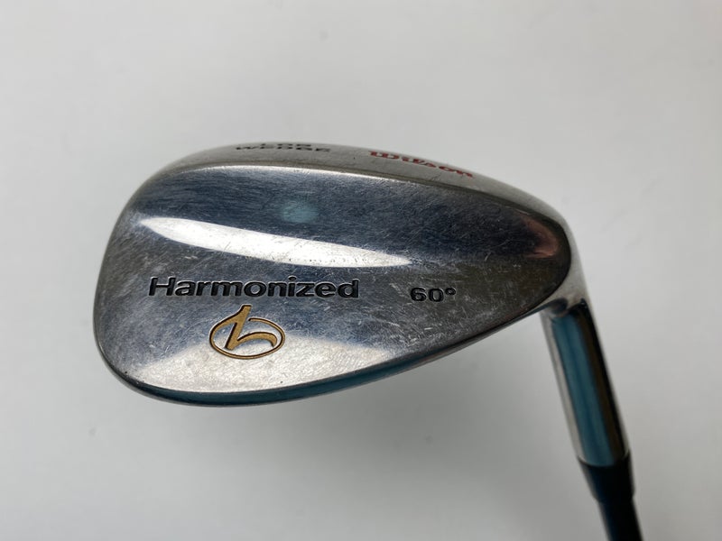 Wilson Harmonized Lob Wedge LW 60* Black Wedge Steel Mens RH