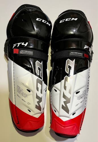 CCM Jetspeed FT4 Shoulder Pads, Shin Guards and Elbow Pads Bundle