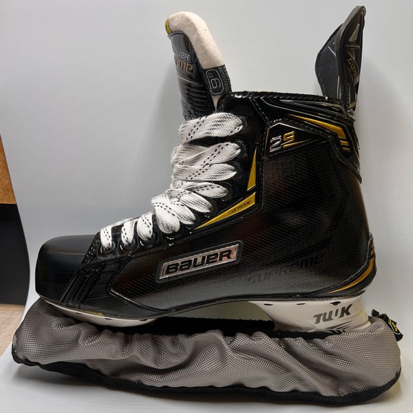 Senior Used Bauer Supreme 2S Hockey Skates Regular Width Size 9