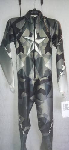 New! SPYDER GS Down Hill Ski Racing Speed Suit FIS Men's