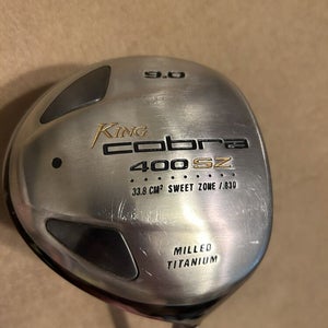 King Cobra 400 SZ 9.0° Driver Mitsubishi ALDILA NV 65 Stiff Graphite w/ HC