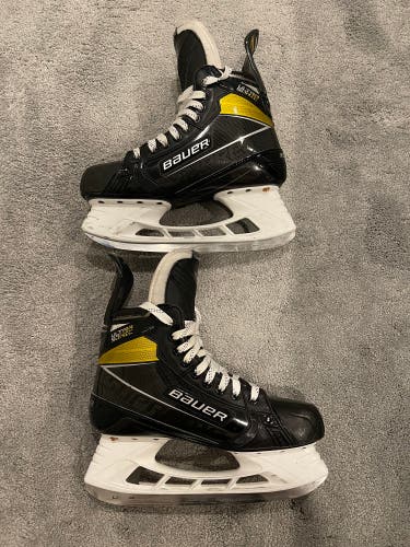 Used Bauer Pro Stock Supreme UltraSonic Hockey Skates