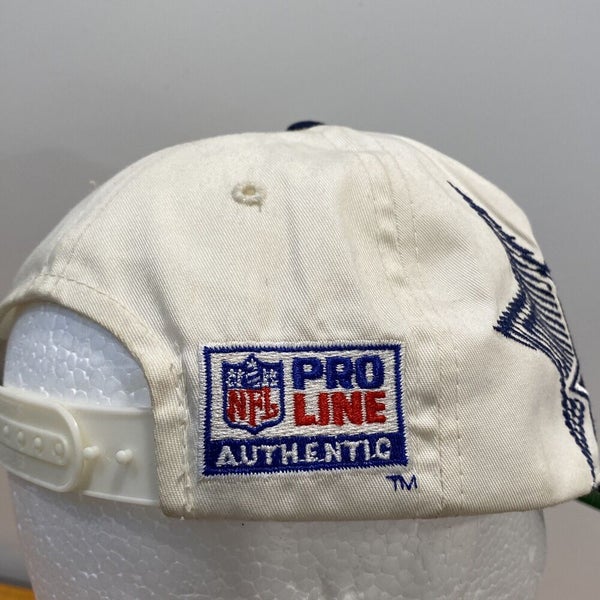 Vintage Dallas Cowboys Proline White Shadow NFL Sports Snapback