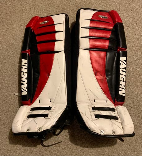 Used 34" Vaughn XP Goalie Leg Pads