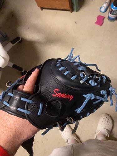 Used Right Hand Throw 34" Heart of the hide Catcher's Glove