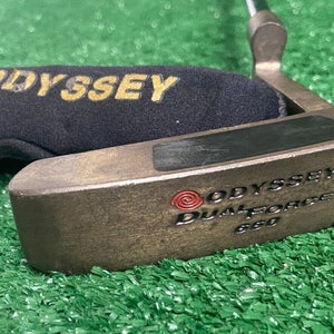 Odyssey Dual Force 660 Blade Putter RH Steel 34.5" Headcover And New Grip / P181