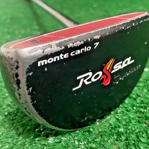 TaylorMade Rossa Monte Carlo 7 Center Shaft Mallet Putter RH Steel ~33.5" / P190