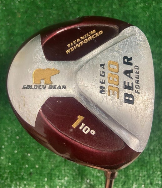 Golden Bear 380cc MEGA Bear Titanium Driver 10* RH Firm Graphite