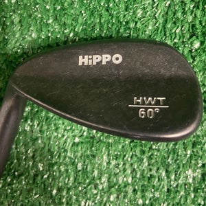 Hippo Forged HWT Forged Lob Wedge 60* LH Stiff Steel ~35.5" Good Original Grip
