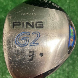 PING G2 3 Wood 14* Black Dot LH JZ Stiff Steel ~43.5" With Nice Grip ~LEFTY CLUB