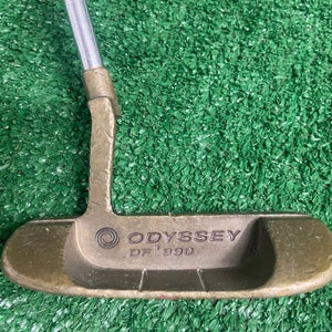 Odyssey Dual Force 990 Bronze Finish Insert Putter RH Steel ~33" New Grip / P111
