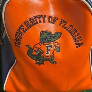 Miller Golf Bag Embroidered Univ. of Florida Alligator 1-Strap 6-Divider + Cover