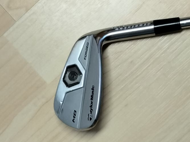 Used Men's TaylorMade 8 Iron Right Handed tour preferred mb Stiff Flex Steel Shaft