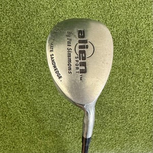 Alien Sport The Ultimate Sandwedge By Pat Simmons, RH, 35", Stock Graphite-Good!