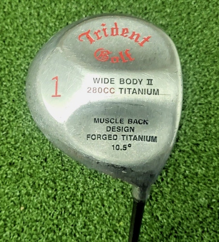 Trident Golf Wide Body II Ti Driver 10.5* / RH / Regular Graphite ~44.5"/ jd7817