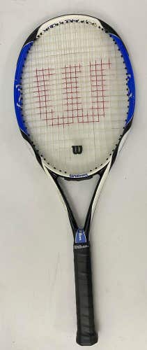 Wilson K Factor Pro.Six Tennis Racket 4 1/2" (K)AROPHITE BLACK Racquet