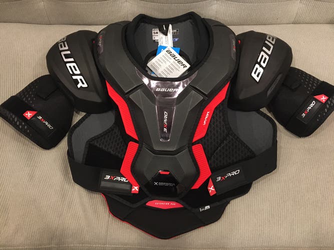 New! Bauer Vapor 3X Pro Shoulder Pads Senior Medium