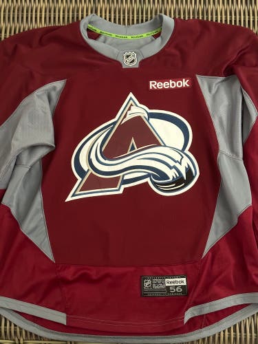Colorado Avalanche Training Camp Worn Practice Jersey