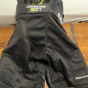 Junior Used Small Bauer Supreme S27 Hockey Pants