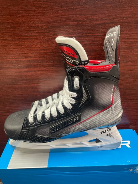Intermediate New Bauer Vapor X Shift Pro Hockey Skates Size 9 Fit 3