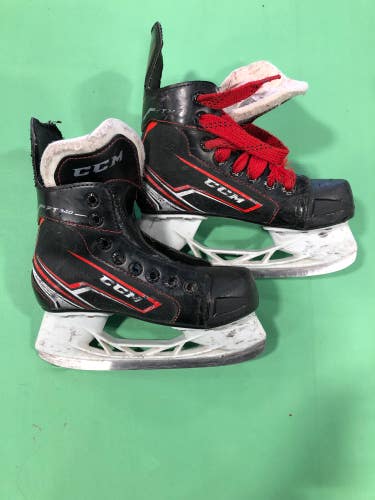 Used Junior CCM JetSpeed FT340 Hockey Skates (Regular) - Size: 1.0